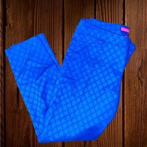 PRICE DROP EEEUC Kelly Textured Ankle Skinny Pant -color is royal blue - wore 1x